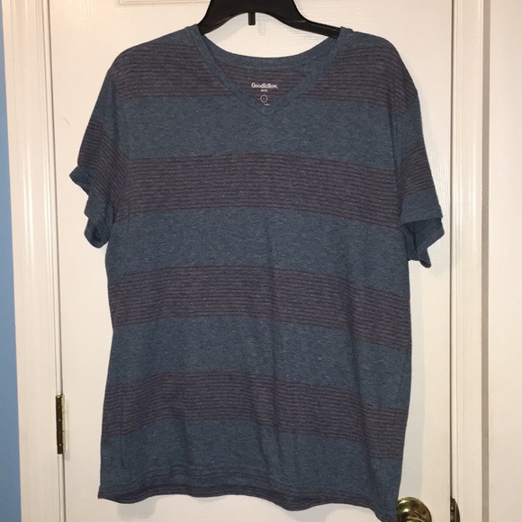 Goodfellow & Co Other - Goodfellow&Co. Blue and Red Striped T-Shirt